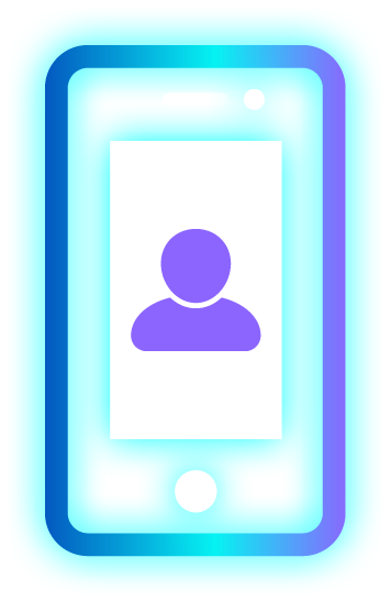 Mobile contact icon