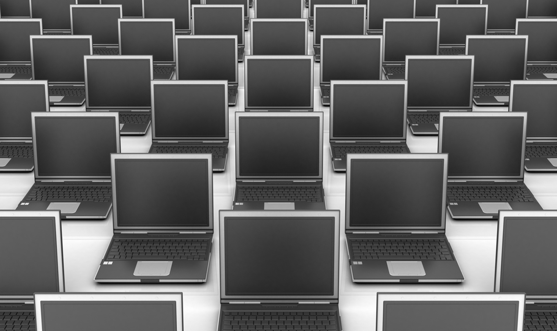 Multiple Laptops on Table