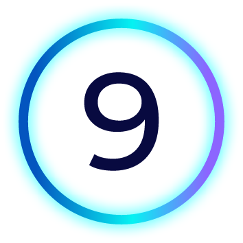 Dark number four bullet point graphic.